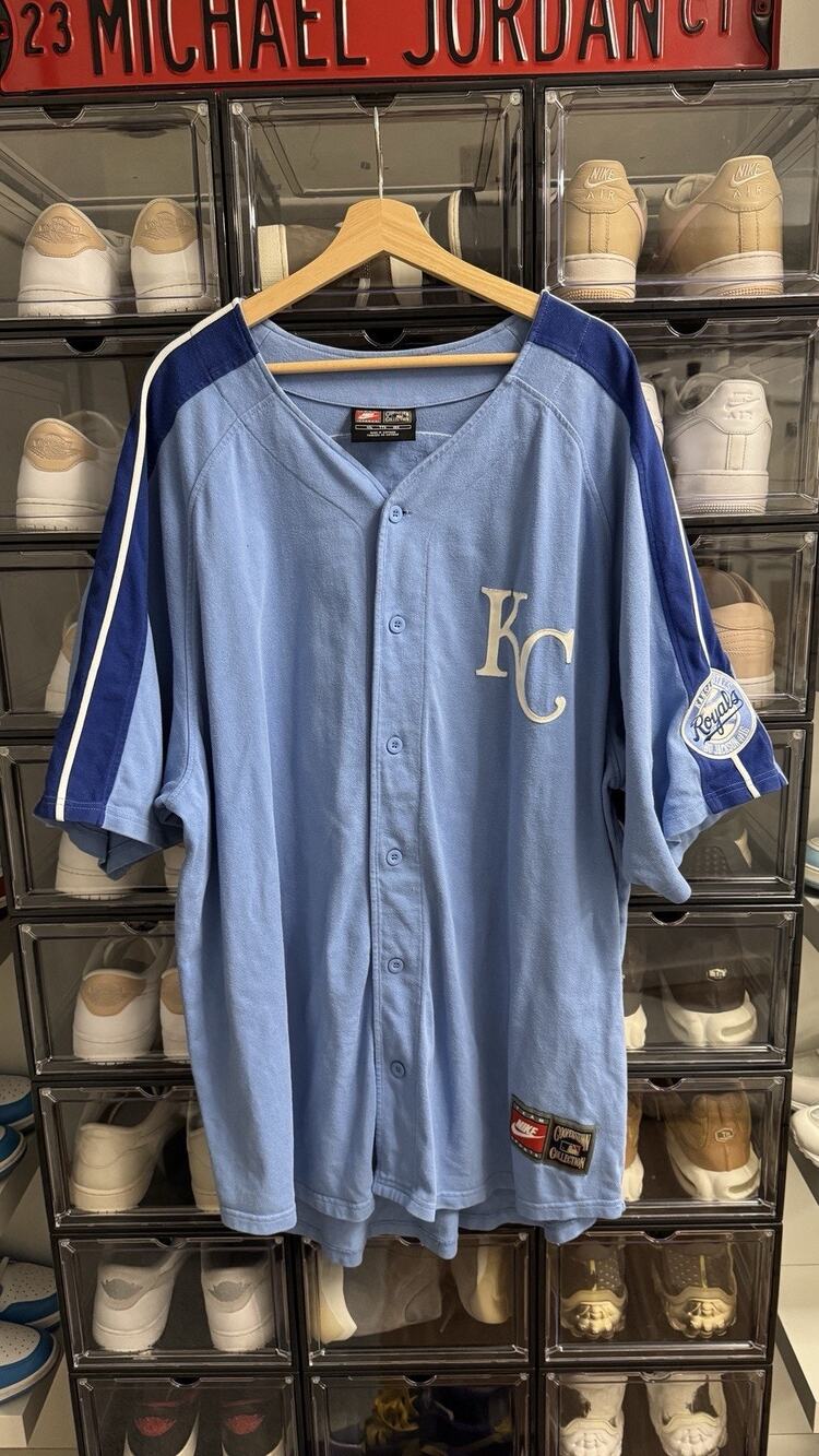 Nike Cooperstown Collection Bo Jackson KC Royals #16 Baseball Jersey XXL